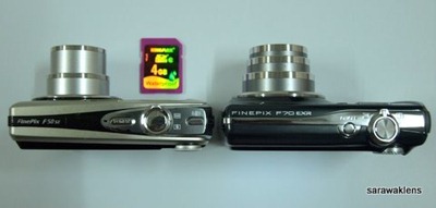 Fujifilm F70EXR and F50SE