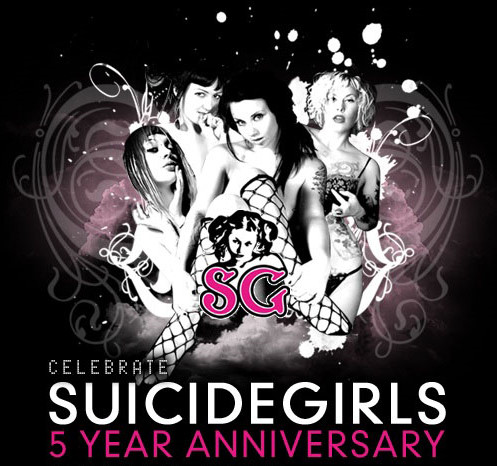 suicidegirls especiais   suicidegirlspartyinviteoe2 SuicideGirls | 5 year anniversary Collectors Galleries
