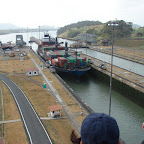 Entrando a la esclusa