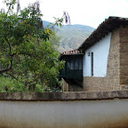 Panorámica en una calle de Villa de Leyva Panorámica en una calle de Villa de Leyva