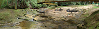 Panorámica del complejo ceremonial Lavapatas Panorámica del complejo ceremonial Lavapatas