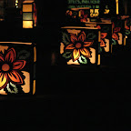 Faroles con motivos florales
