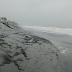 Piedra corroida por la fauna marina