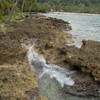 Las rocas junto a La Miel