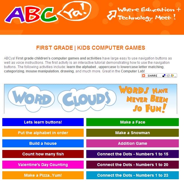 lpcomputerlab: Grade 1 ABCya