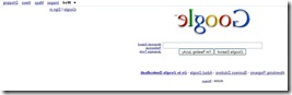 google no espelho