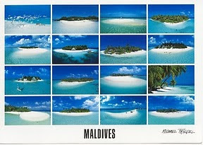 Maldives (postcard by M.Friedel)
