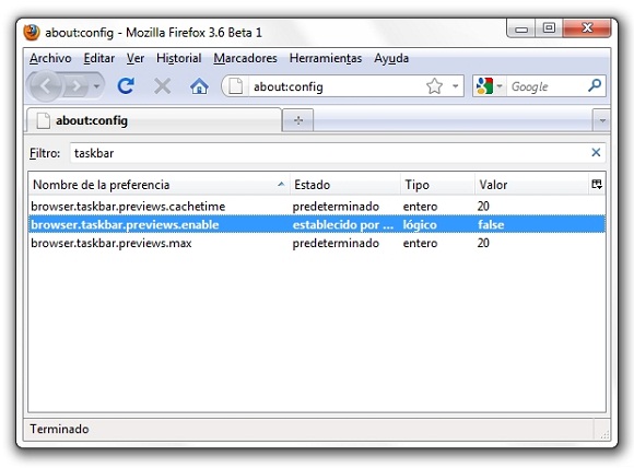 greenshot 2009 11 04 13 45 11 Firefox 3.6 añade previsualización de pestañas en Windows 7