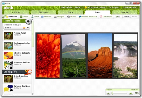 greenshot 2010 06 24 14 41 03 Cómo hacer un collage de fotos sin descargar programas