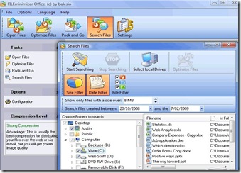 FILEminimizer Office 