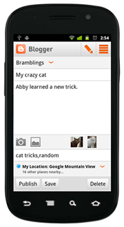 android app blogger android app blogger