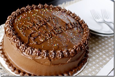 Dark Chocolate Cake with Hot Chocolate Buttercream Icing