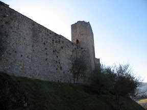 Monteriggioni, le mura