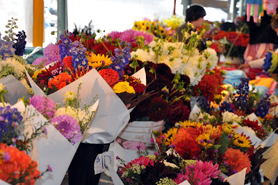 Seattle, WA Pike Place Market flowers