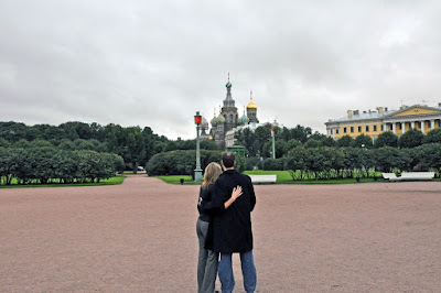St. Petersburg, Church of Our Savior on Spilled Blood from Field of Mars