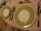 A closer look at the pattern inspired by some of Martha's own personal antique dishes.