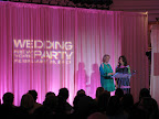 Co-owners of the Wedding Library Claudia Hanlin and Jennifer Zabinski kick the event off by introducing myself and Colin Cowie, who was also a guest speaker today.
