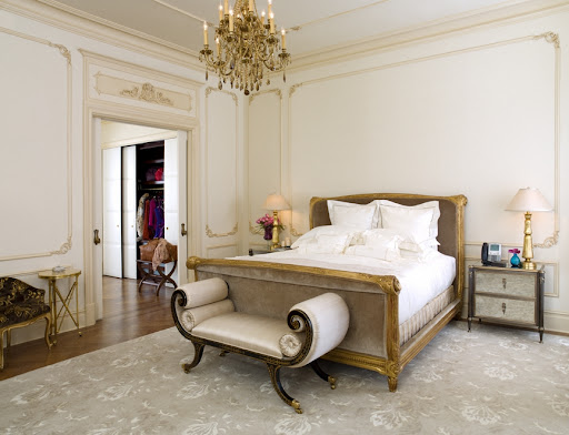 Serene amid the suite’s opulence, this may be the most comfortable bed you’ve ever slept in.