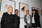 Ma hobnobs with the art crowd