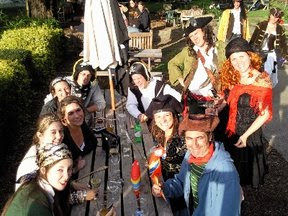 Captain Barnacle's motley crew