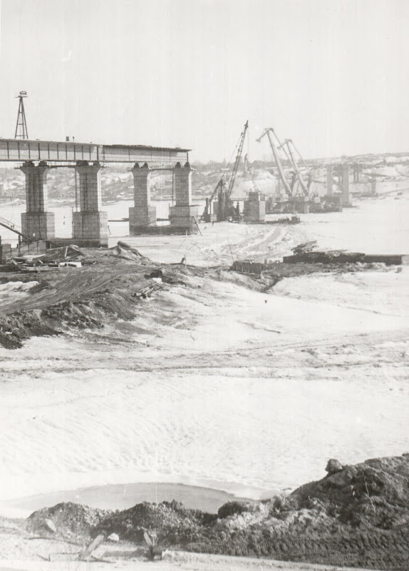 Мост через Волгу.