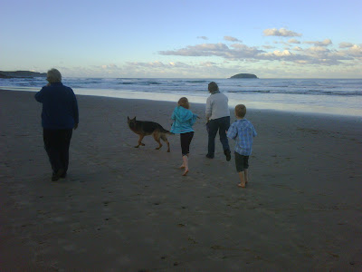 Sunset Walk on the beach