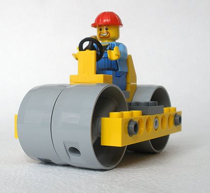 Bricker - Construction Toy by LEGO 30003 Road Roller