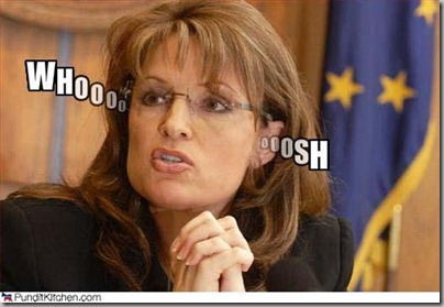 Palin empty head
