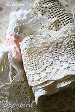 Ribbons and lace