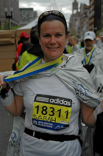 the boston marathon route. I finished the Boston Marathon
