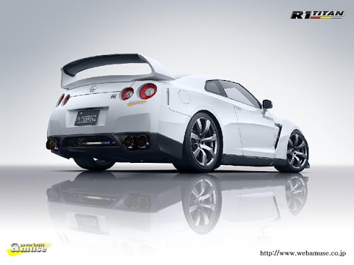 Skyline R35 GTR by Powerhouse Amuse that's the wallpaper that is currently