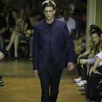 Model walks down the runway at the Miu Miu show during Spring 2007 Men's Fashion Week in Milan on Wednesday, June 28, 2006. (Fashion Wire Daily/Gruber)