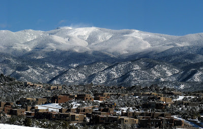 Santa Fe New Mexico Snow