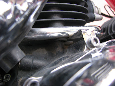 Right side lower front jug leak