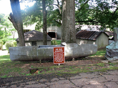One Man Rumrunner/Bootleg Submarine powered by Model T engine
