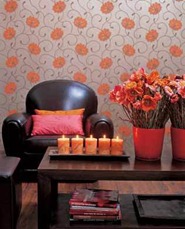 Sia, Orange inredning