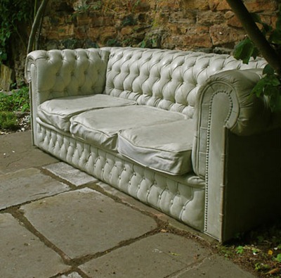 Concrete Chesterfield Sofa 2