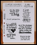 Tim Holtz Stampers Anonymous - Good Thoughts