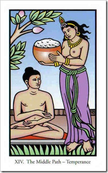  tarot buddah Temperance