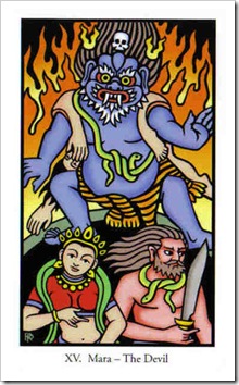  tarot buddah -Major-Devil