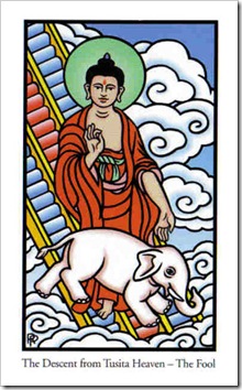  tarot buddah Major-Fool 