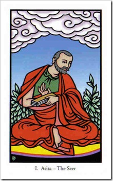  tarot buddah Major-Magician