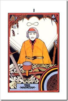 Aquarian Tarot  Major-Magician