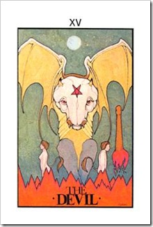 Aquarian Tarot  Major-Devil