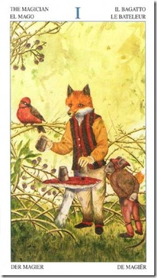 01-Major-Magician Animal Lords TAROT
