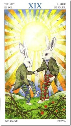 19-Major-Sun Animal Lords TAROT