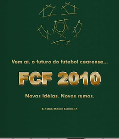 fundo verde bola estilizada e letras em dourado