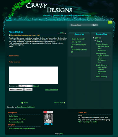 Crazy Designs visit my site and have a look at itcomments are most 