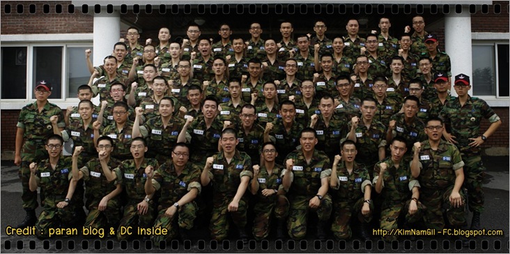KimNamGil in military uniform