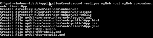 GWT   application creator